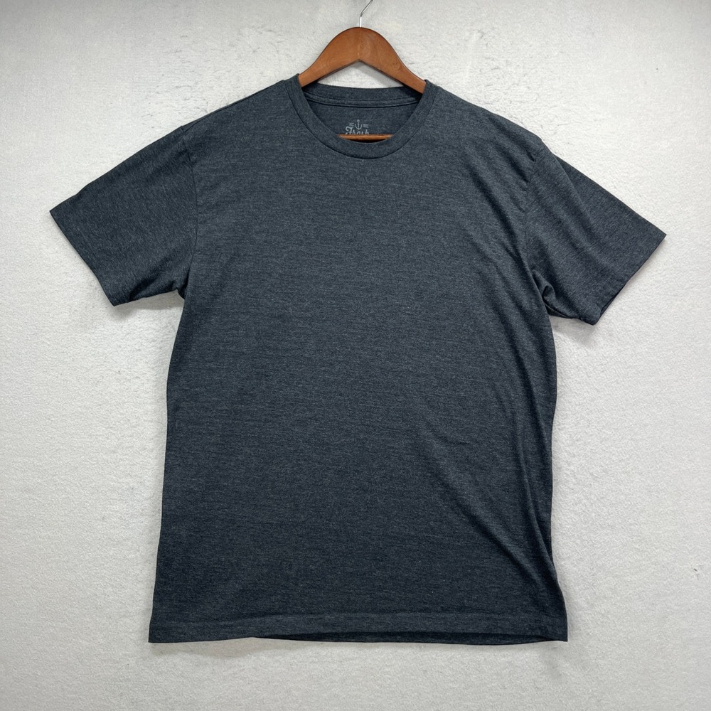 Fresh Clean Tees T-Shirt Mens Large Gray Short Sleeve Crew Basic Preppy Casual